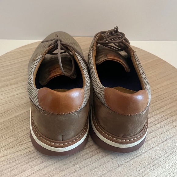Johnston & Murphy TruFoam Men’s Brown Mesh Leather Shoes 8M main image 8